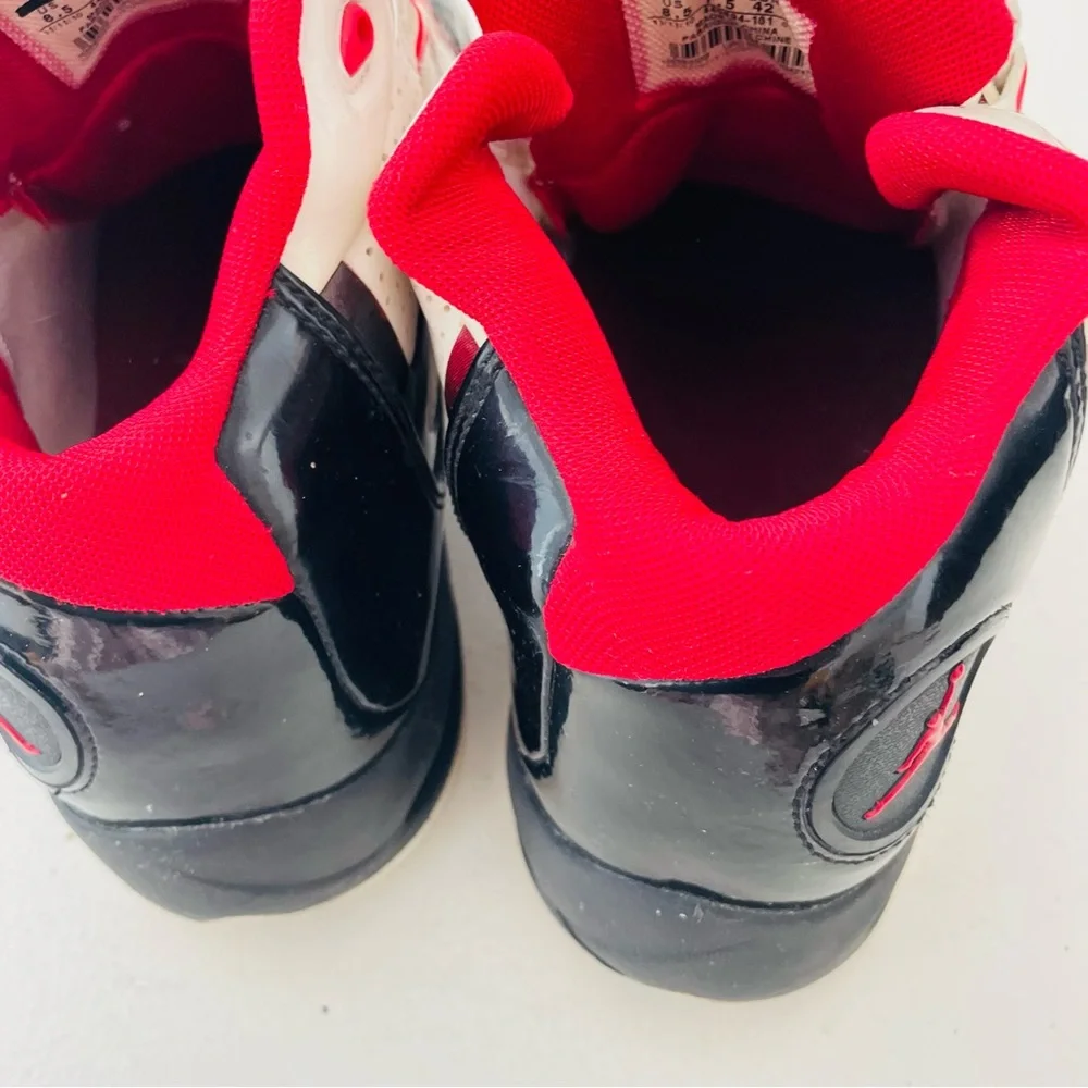 Air Jordan Play In These White Varsity Red Sneakers